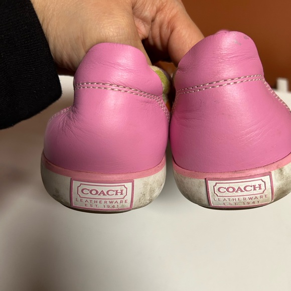 2 For $25 💕Coach multi coloured canvas slip ons - Picture 6 of 7